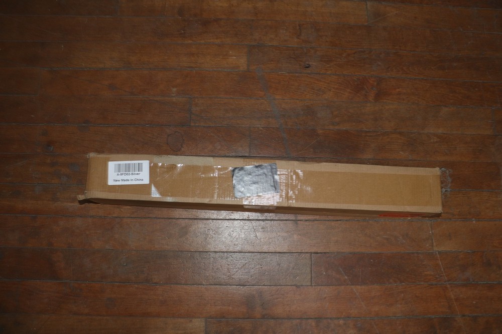 (1-Pk) Linear Shower Drain with Square Pattern Drain Cover- Missing Basket Hook