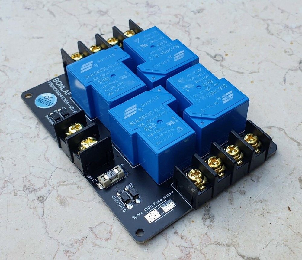 24V 30A Dual Channel Relay Module Solar PV Panel Sun Tracking Control Board DIY