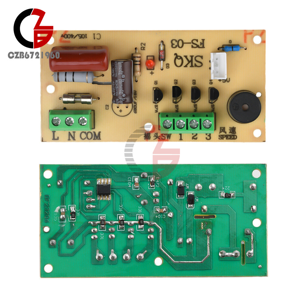 Universal Fan Remote Control Modified Circuit Board Control Board Repair Board