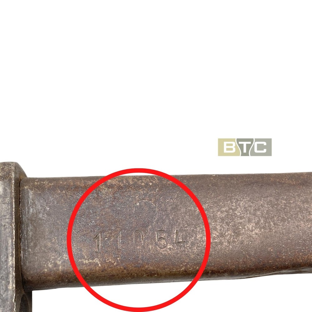 Bayonet, Turkish G1 Double Ring Ersatz & Scabbard