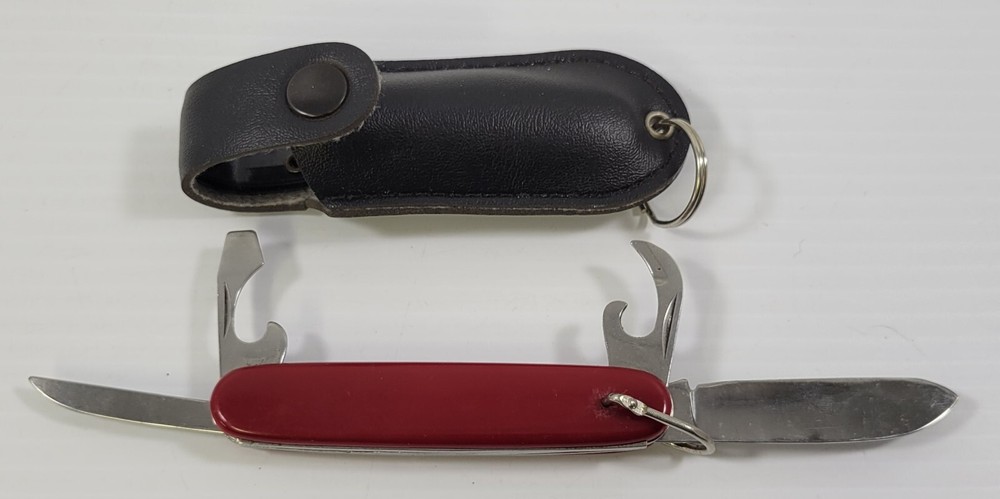 D) Multi Tool Function Knife with Case Camping Hunting Outdoors Survival Hiking