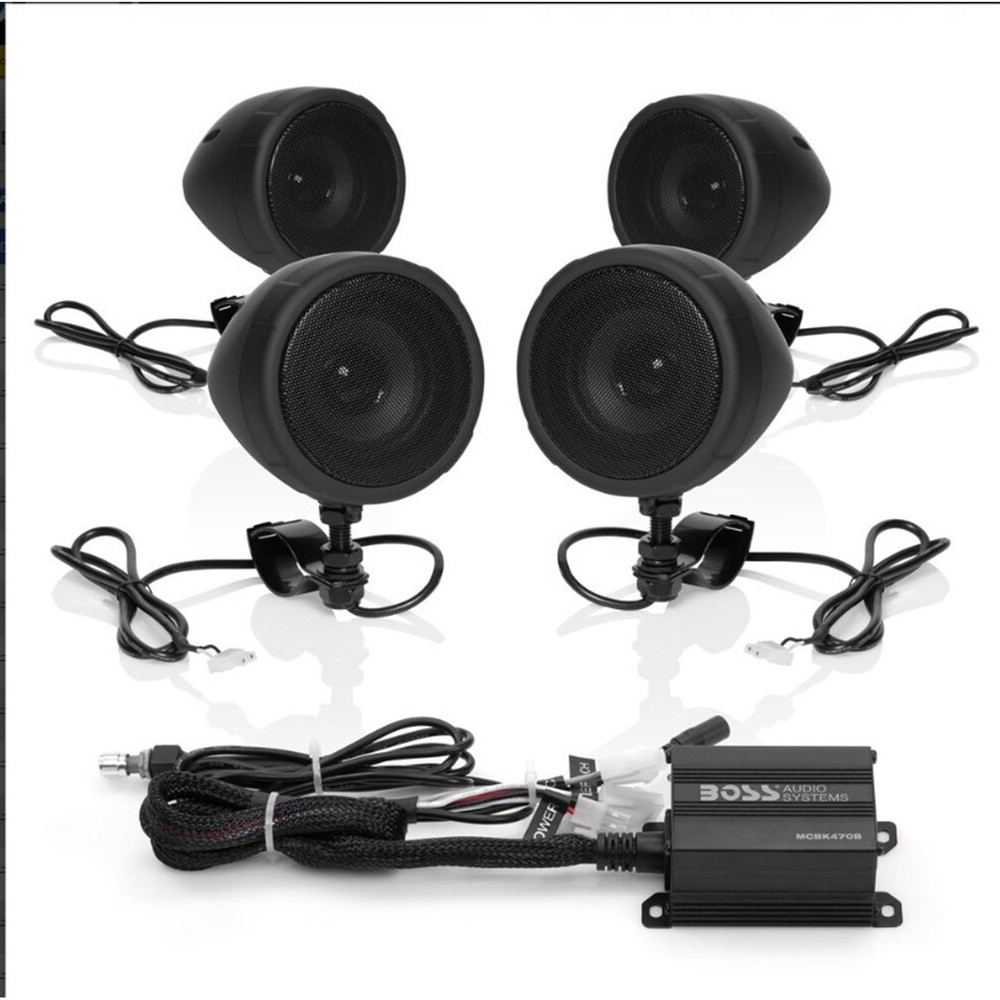 Boss Audio MC470 Speaker System Black 1000W MCBK470B