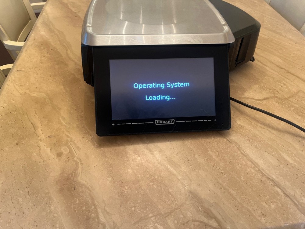 Hobart HTi Scale With Printer, Used Operator Screen & No Customer Display