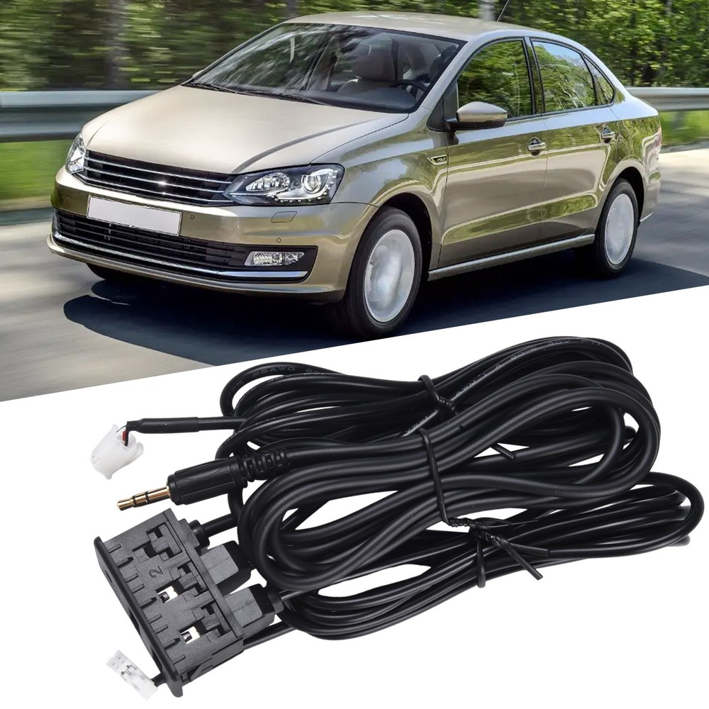 Multi Purpose Car for DASH Mount USB AUX Port Panel Interface Extension Adapter