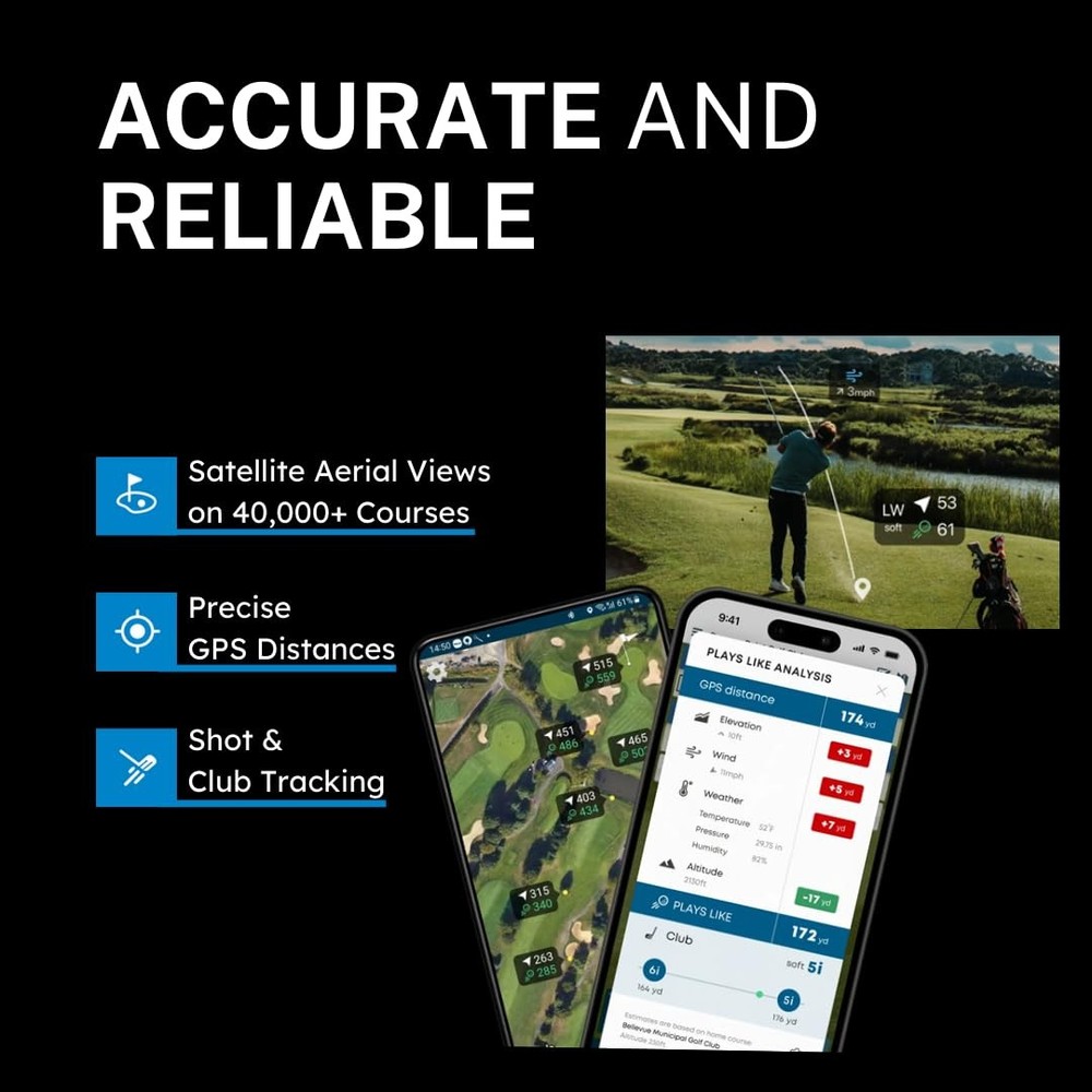 Golf Pad TAGS Automatic Swing Trainer System for Android & iPhone