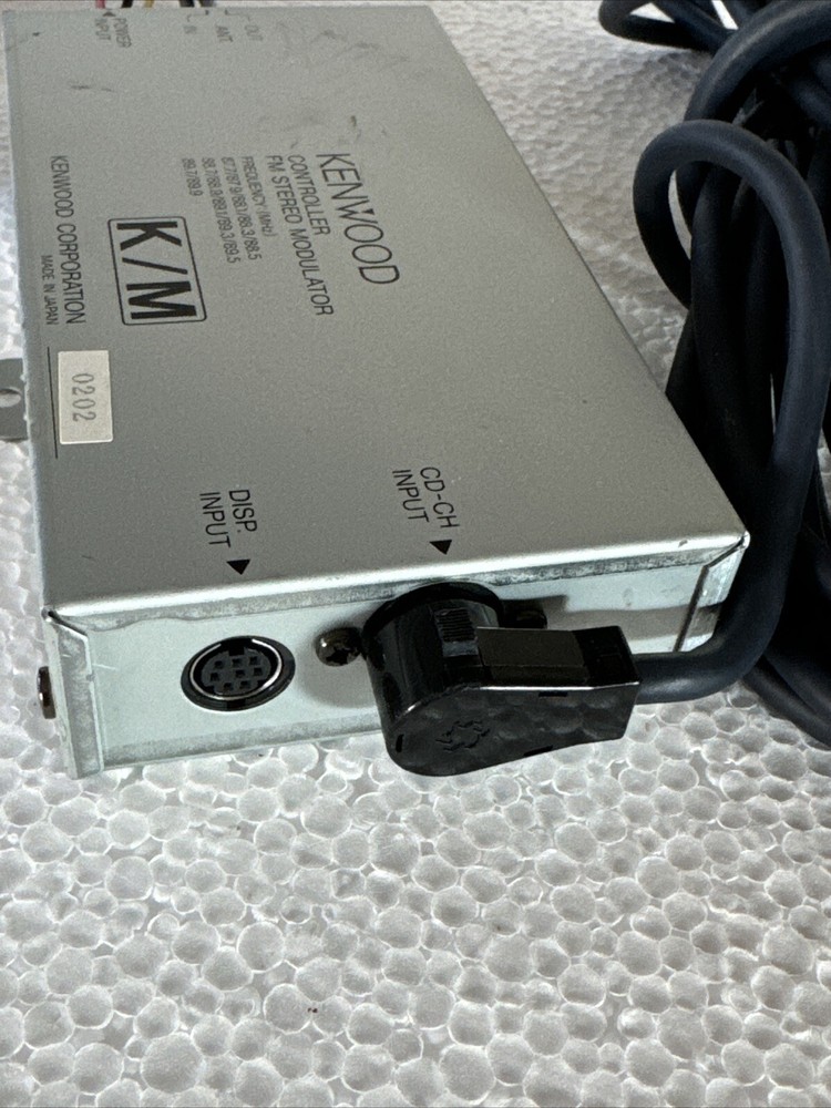 Kenwood Controller FM Stereo Modulator with Display And Cables
