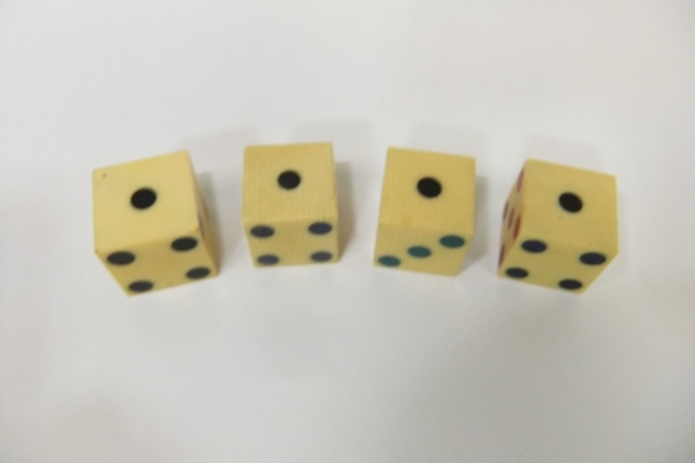 Grained Celluloid Cheaters Illegal Casino Dice