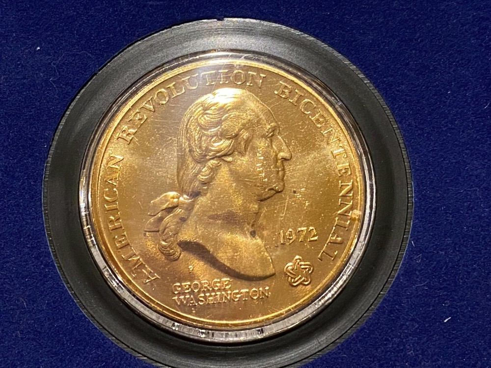 Three Commemorative coins/medals (Sterling, Silver, Bronze)