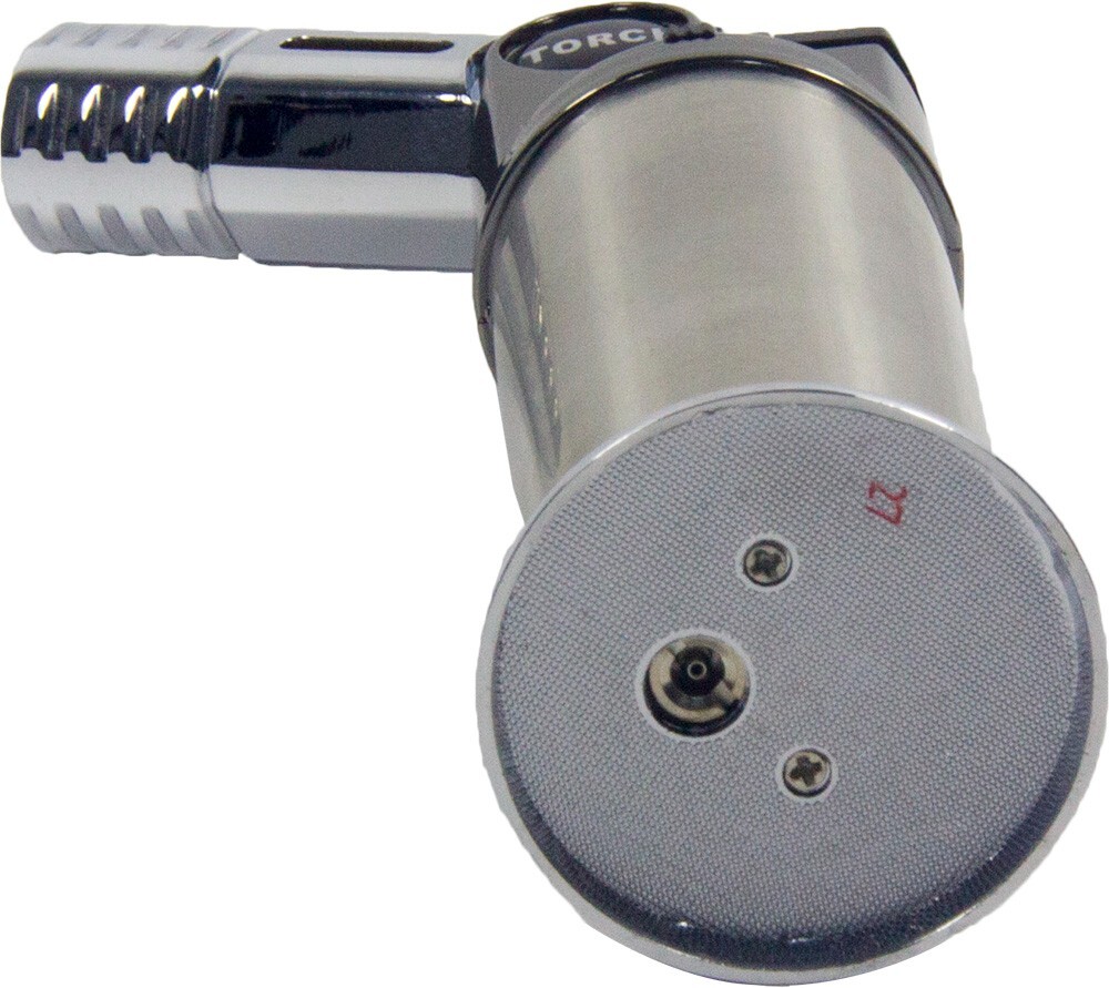 Metal Torch Lighter Adjustable Head Refillable Jet Flame for Cigar BBQ Gift