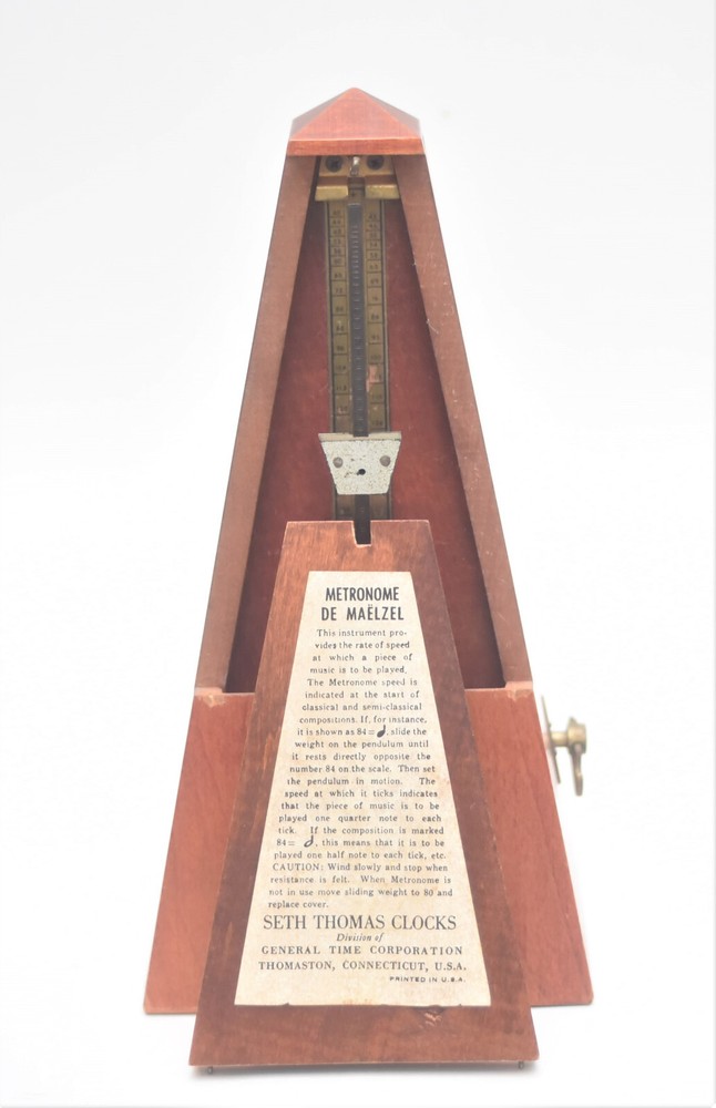 VINTAGE SETH THOMAS 5710 METRONOME #7 WORKING