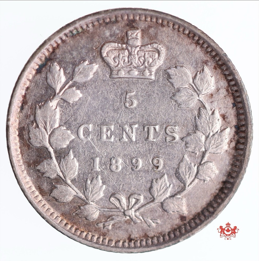 1899 Canada 5 Cents - EF - Lot#12785