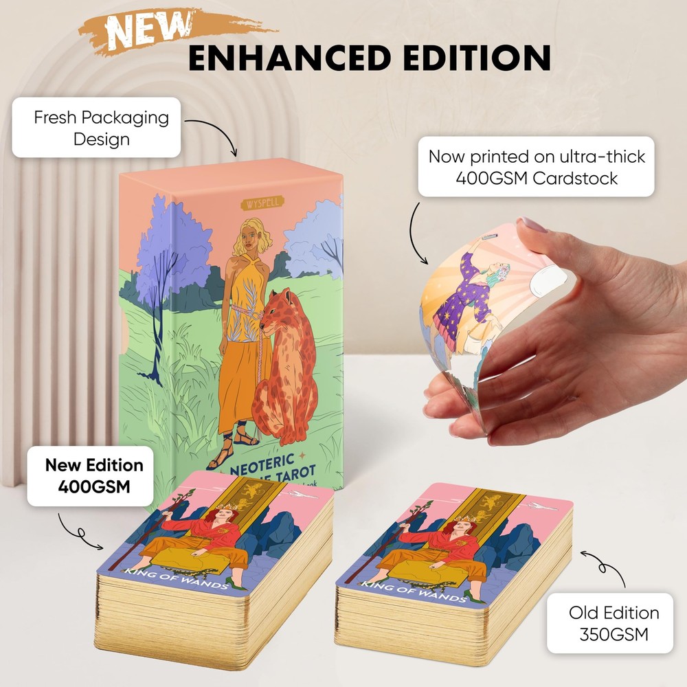Wyspell Feminine Tarot Card Deck