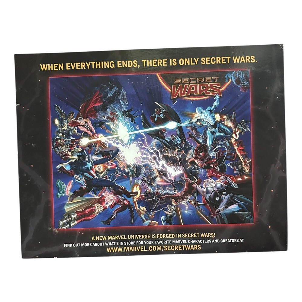 Marvel Comics Secret Wars (2015) Battleworld Map - Cardboard Fold-Out