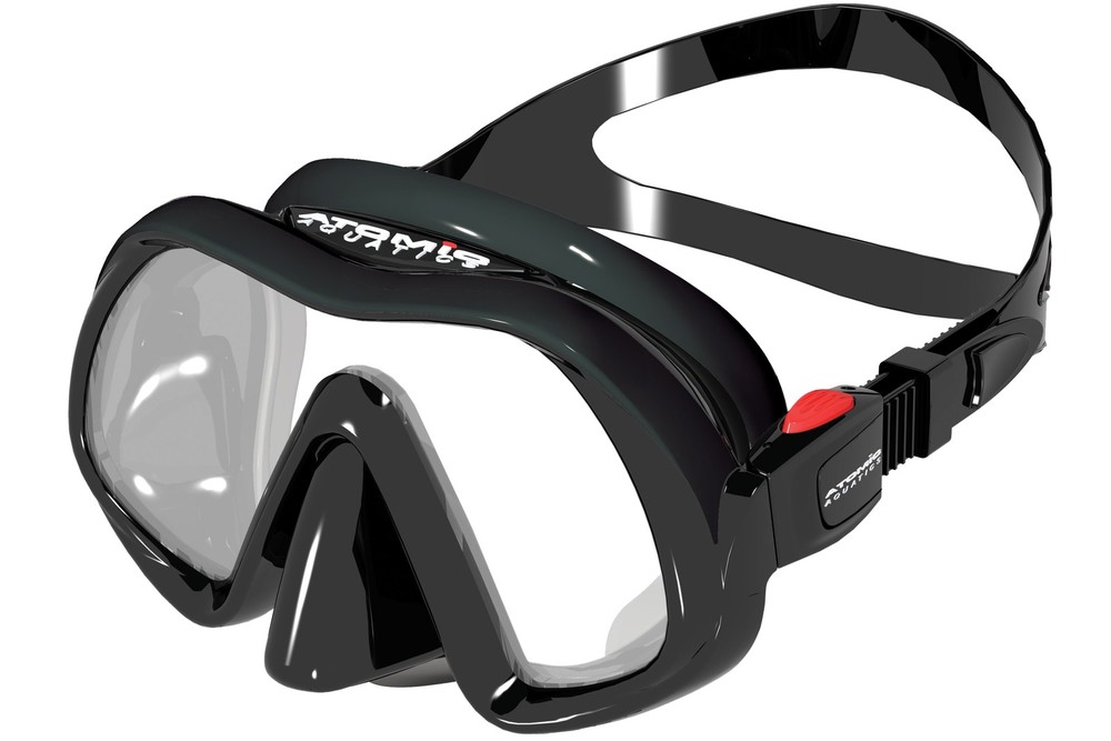 Atomic Venom Frameless SCUBA Diving Mask, Black