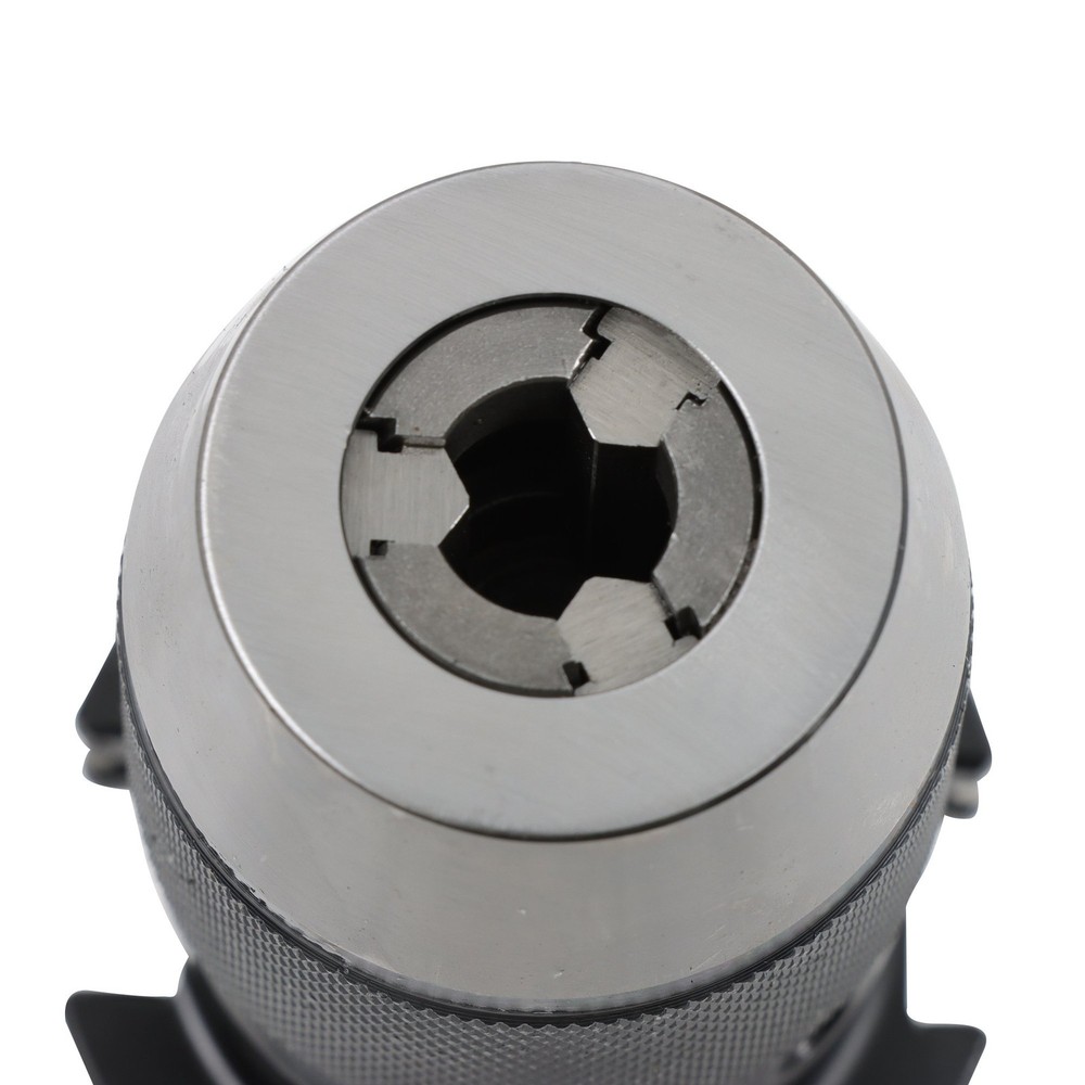 CAT40 Precision Dual Contact Chuck 1/2" Keyless With Solid Shank