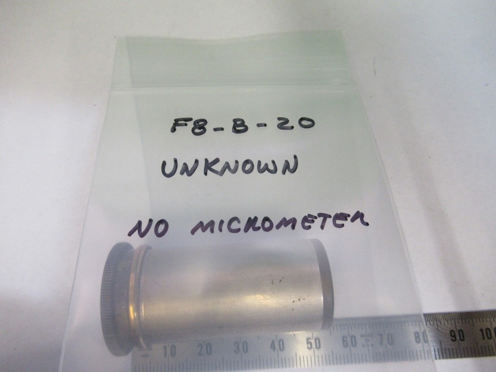 ANTIQUE EYEPIECE OCULAR unknown maker MICROSCOPE PART F8-B-20