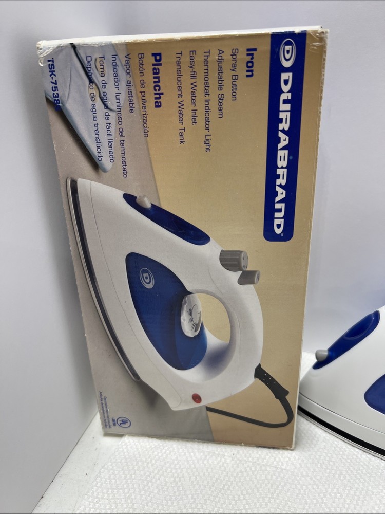 Durabrand Steam Iron Model TSK 7538S B1