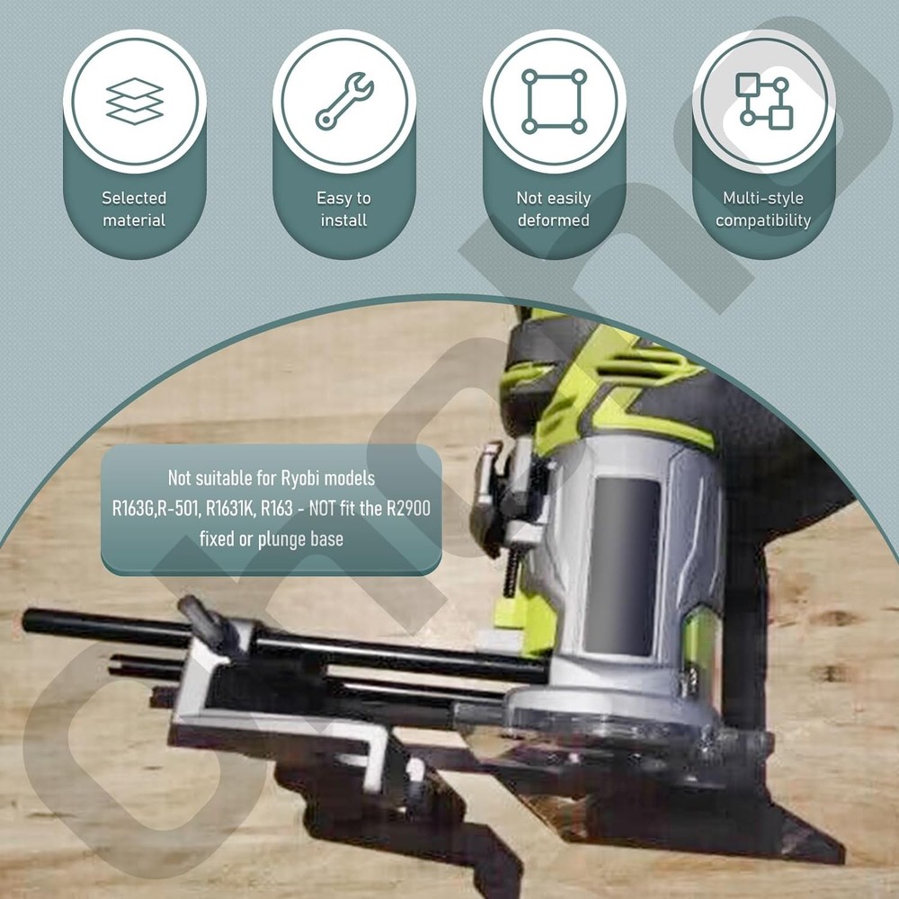 204358001 Edge Guide Assembly/Trim Router - by Ohoho - Compatible...