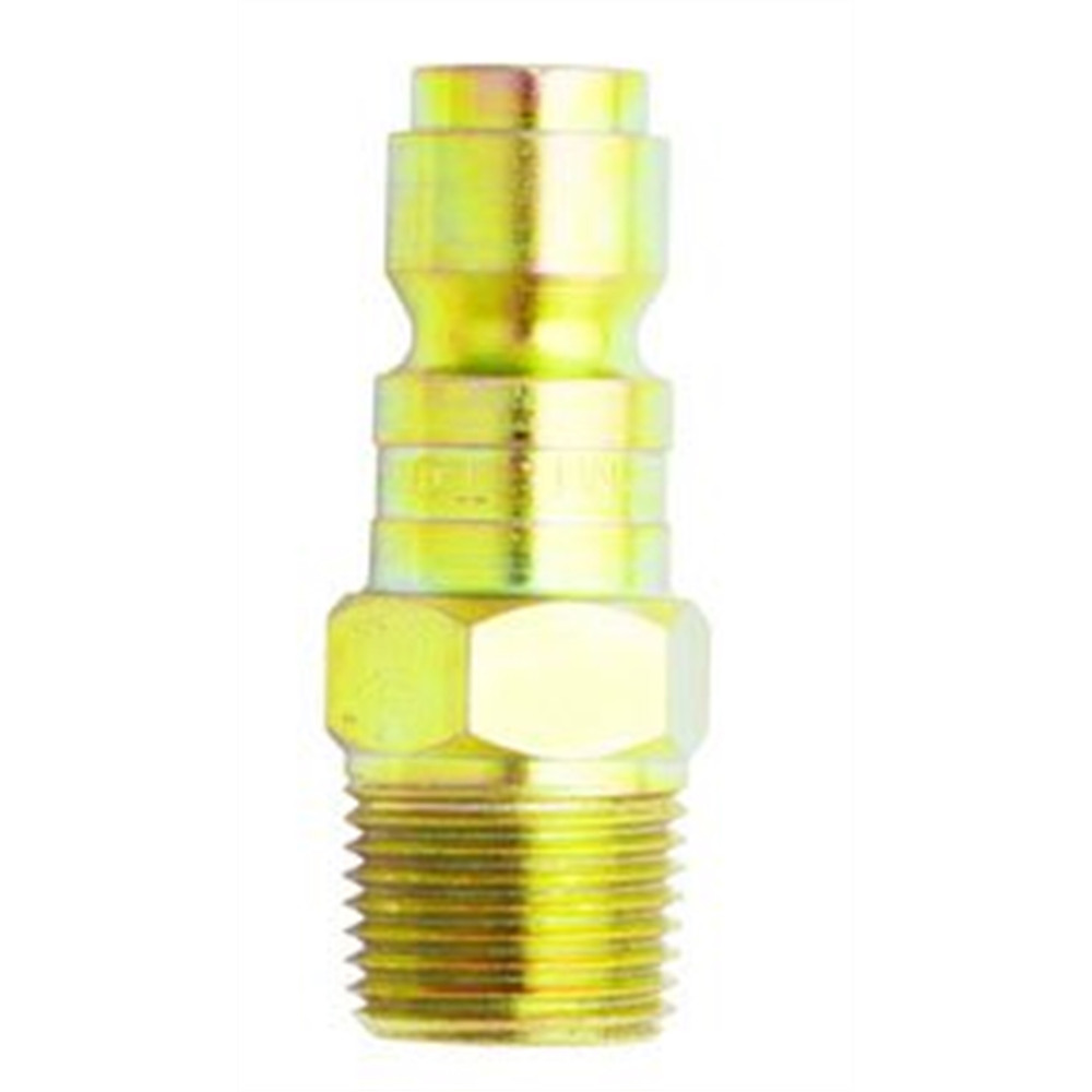 Milton Industries 3/8" Male Plug P-Style, 2/cd