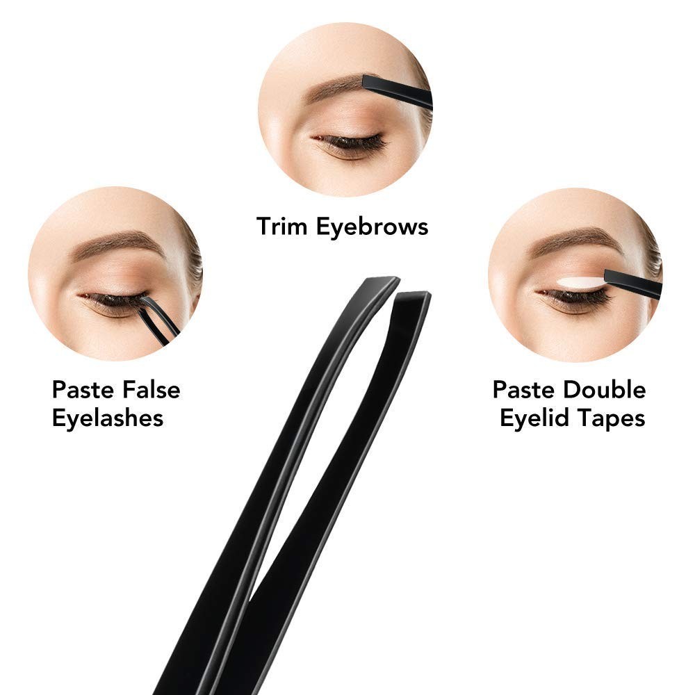 Beginners Eyebrow Kit: 9 Tools Including Scissors & Tweezers for Perfect Brows