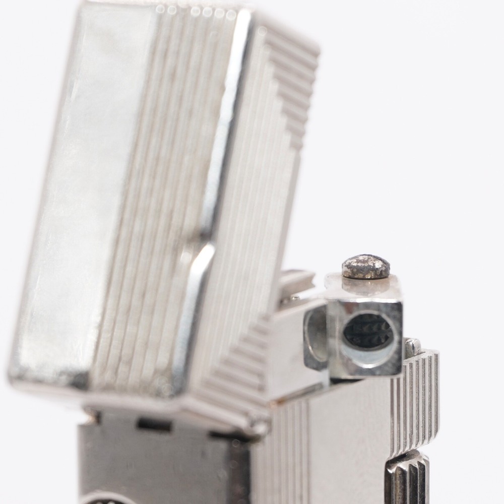 Dunhill Lighter Palladium _Ultrasonically cleaned _Working