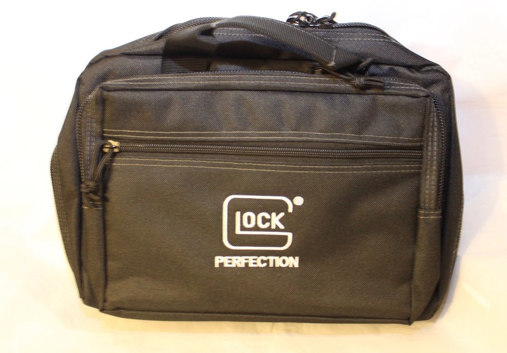 Glock OEM Black Range Bag Gun Bag (Two Pistol)