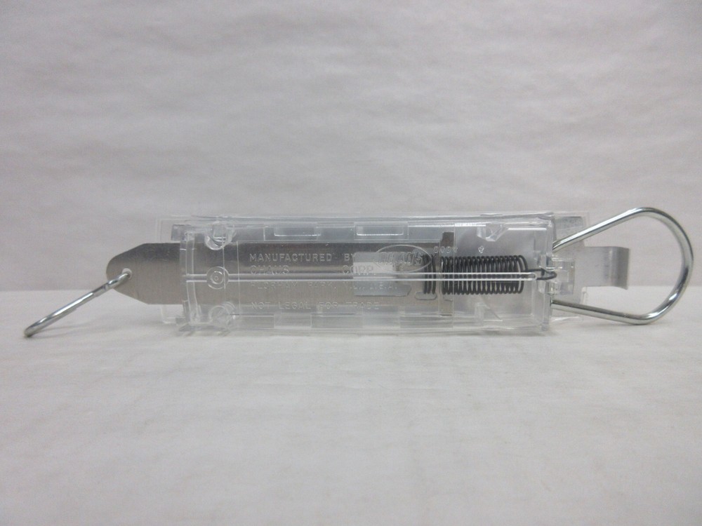 Ohaus Spring Scale Model #8003 Grams Newtons Science Lab Instrument Tool in Box