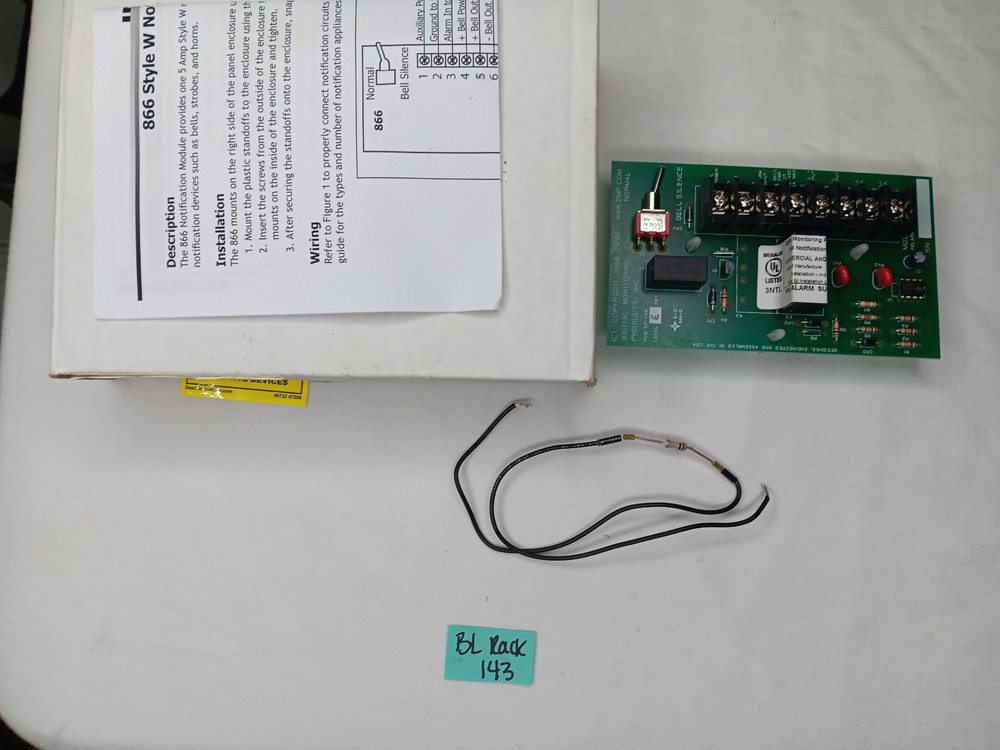 (Lot of 2) DMP 866 Polarized Bell Module