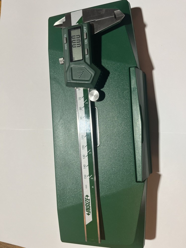 Insize 1130-150 Left Hand Digital Caliper Range 0-150mm/0-6″