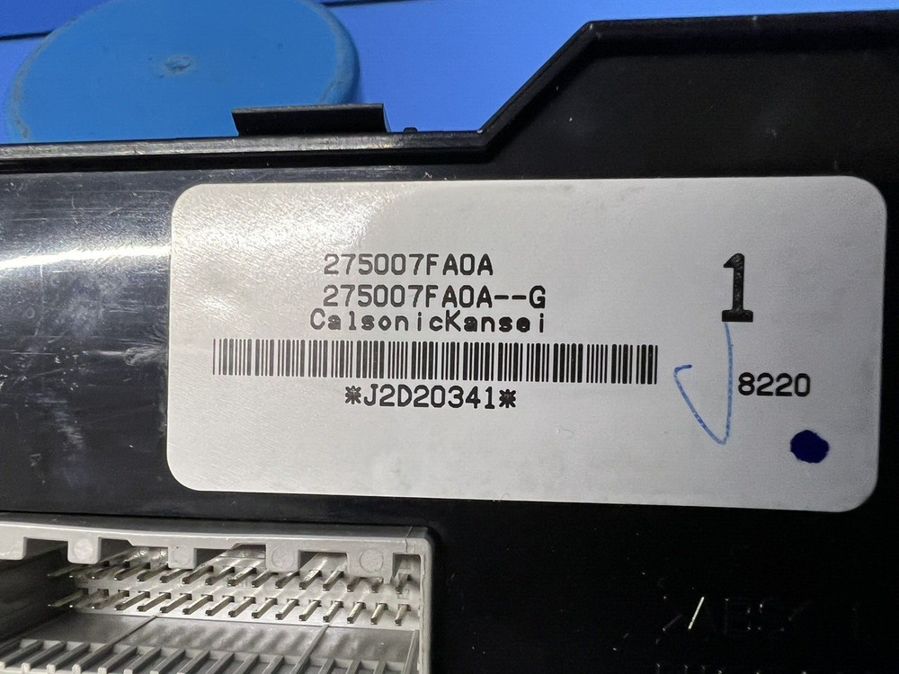 2017-2020 NISSAN ROGUE TEMPERATURE CLIMATE CONTROL SWITCH W/O DUAL AUTO CONTROL
