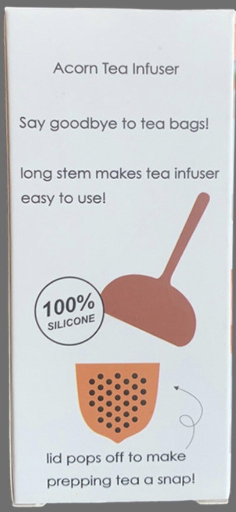 Cute Silicone Acorn Tea Infuser