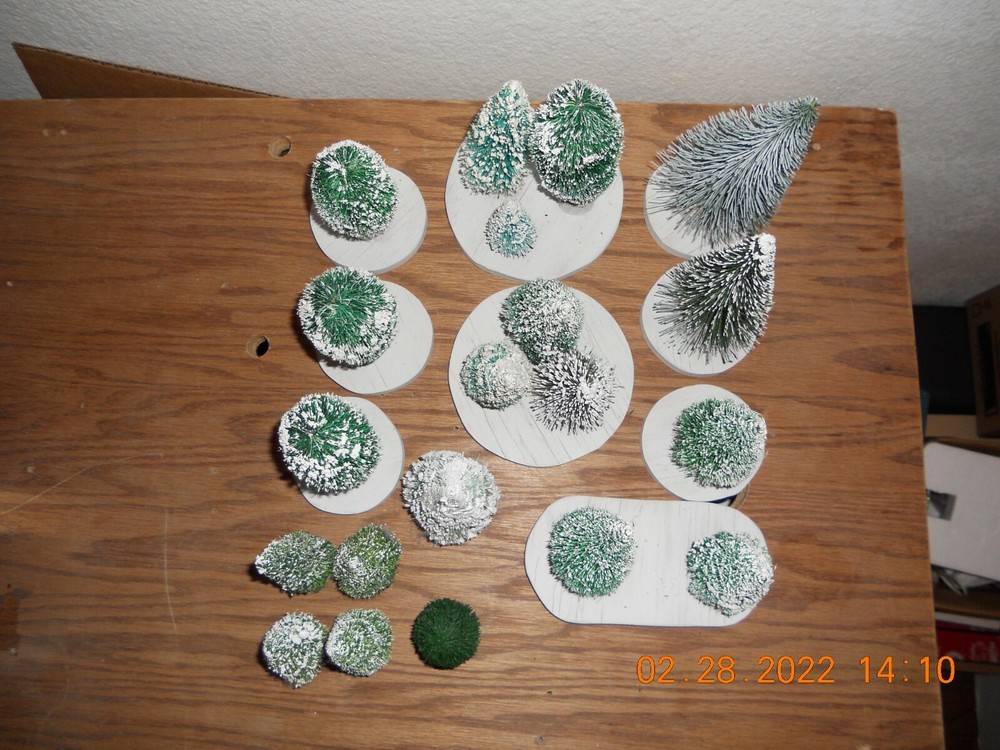 1 Trees on stands
