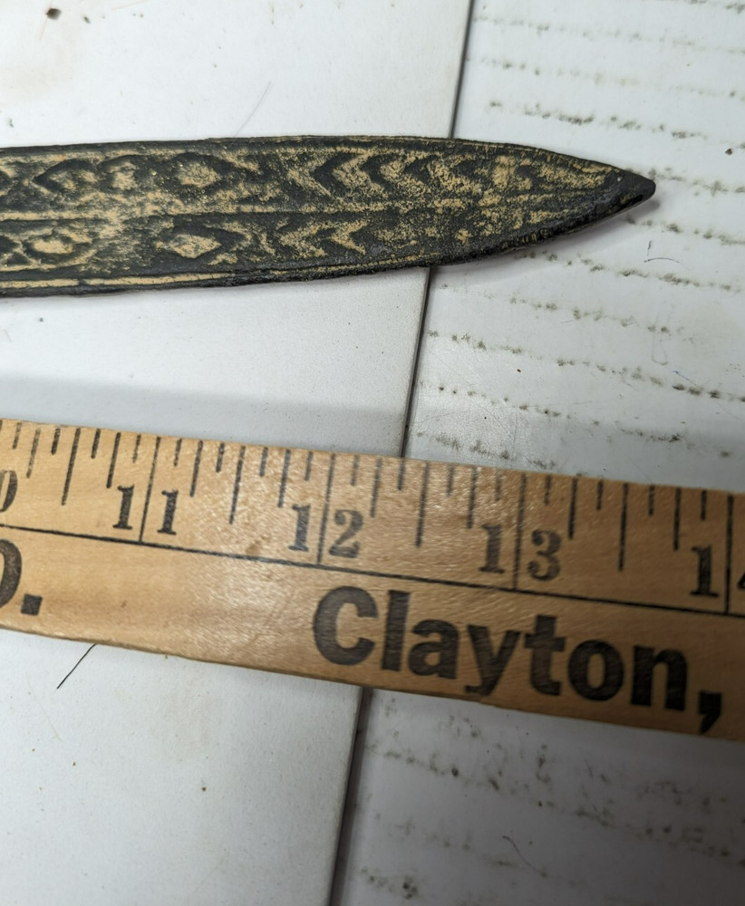 Odd Antique / Vintage Figural Dagger 13 1/2 " Long