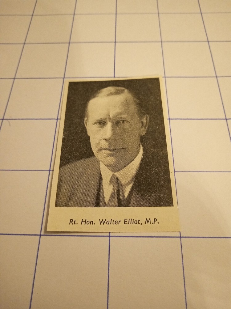 RT honourable walter  M.P.