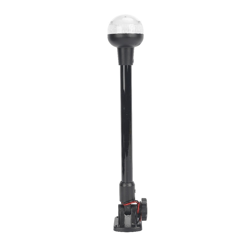 Fold Down Marine White All Around Boat Pole Light for Vessels