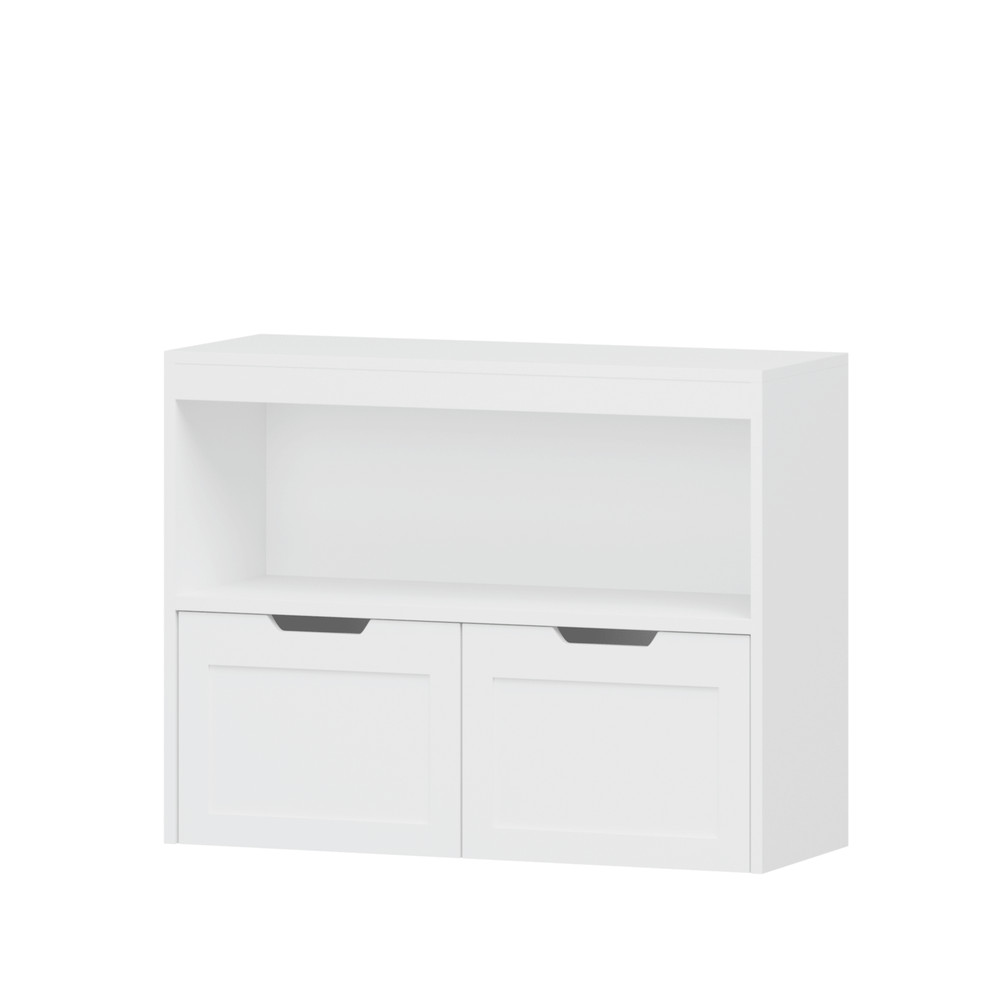 Book Organizer, toy Storage Cabinet Organizer, White