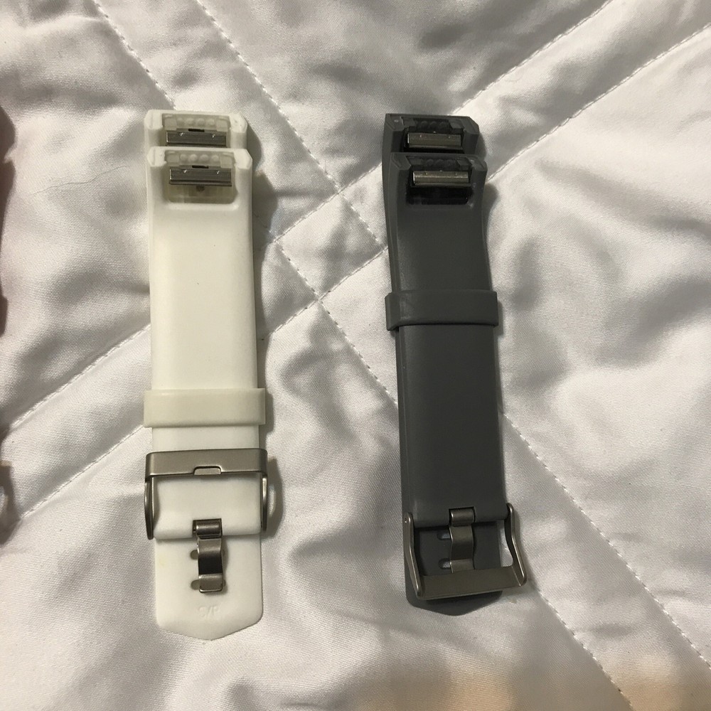 4 Pack Replacement Band for Fitbit Charge 2 Large Black,White, Gray, Rose New
