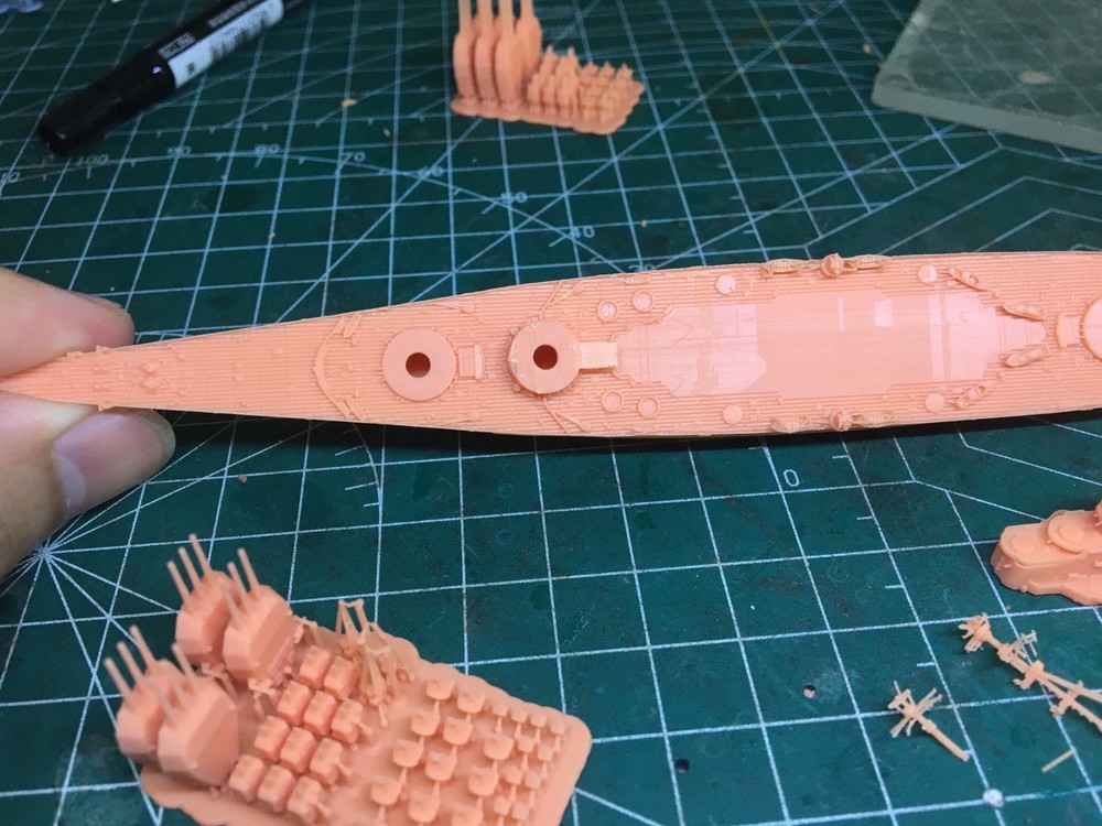 3D Printed 1/700 USSR Ushakov Battleship Unpainted Model Kit NEW