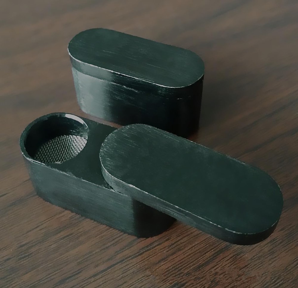 Portable Foldable Mini Pipe Set Travel Box Beginner Kit Black