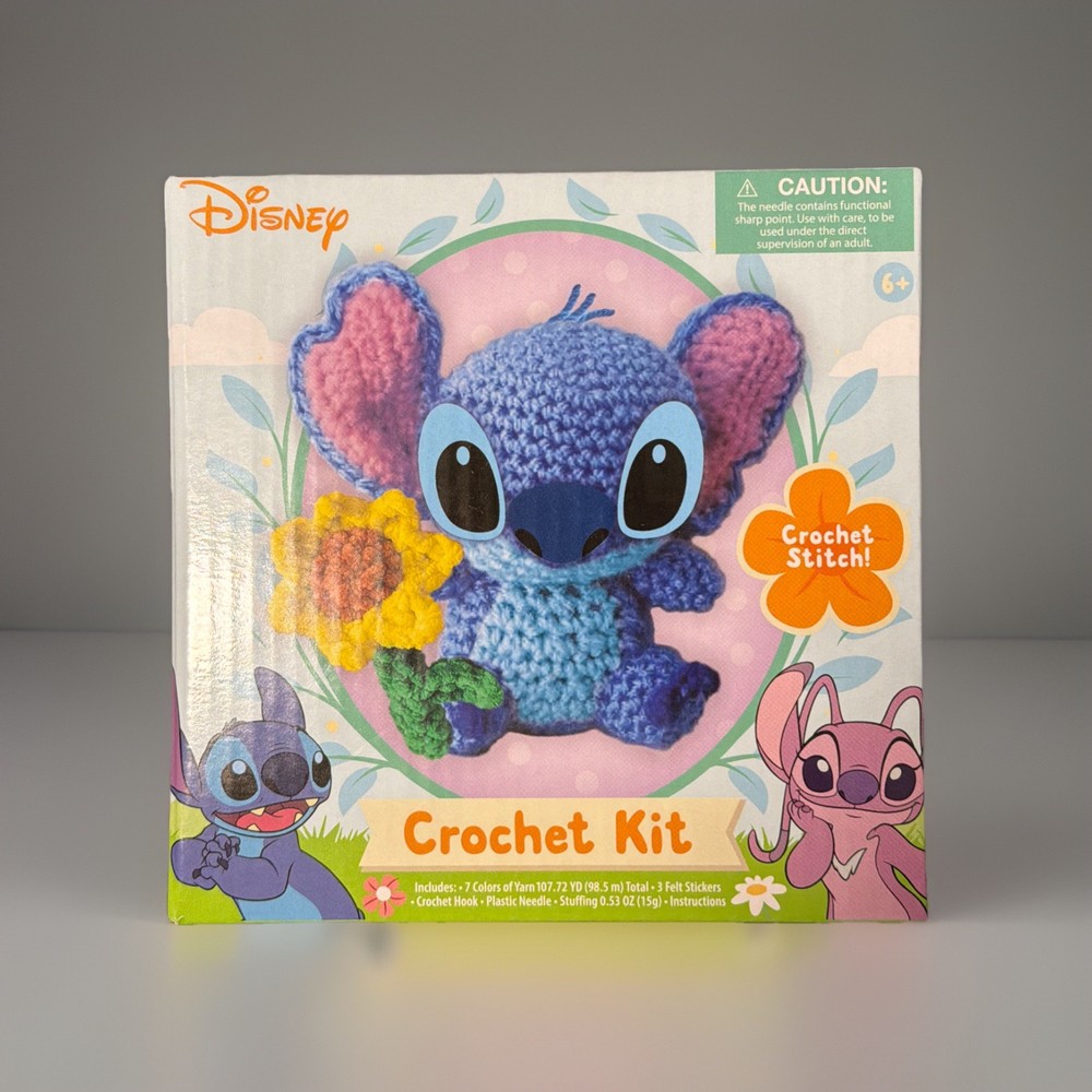 🔥Disney Stitch Easter Spring Crochet Kit BNWT🔥