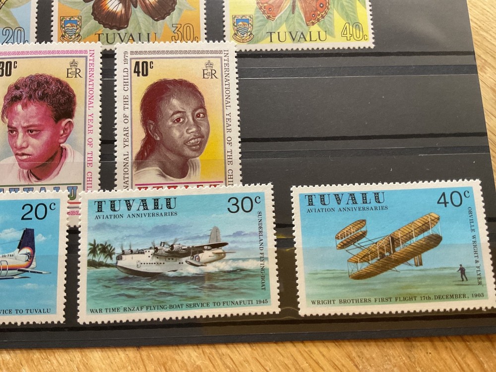 Tuvalu mint never hinged stamps B3644