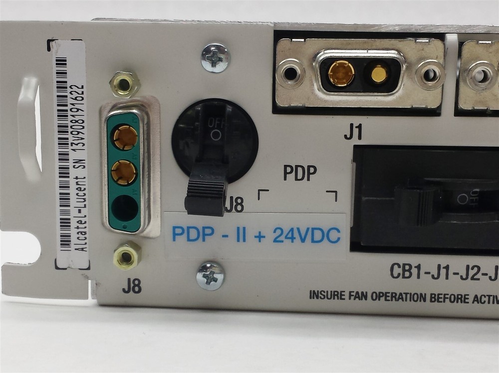 ALCATEL-LUCENT CC 849000369 POWER DISTRIBUTION PANEL INTERFACE UNIT PDP-II 24VDC