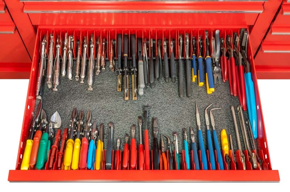 Ernst 5502 Plier Pro 10-Plier Tool Organizer ORANGE