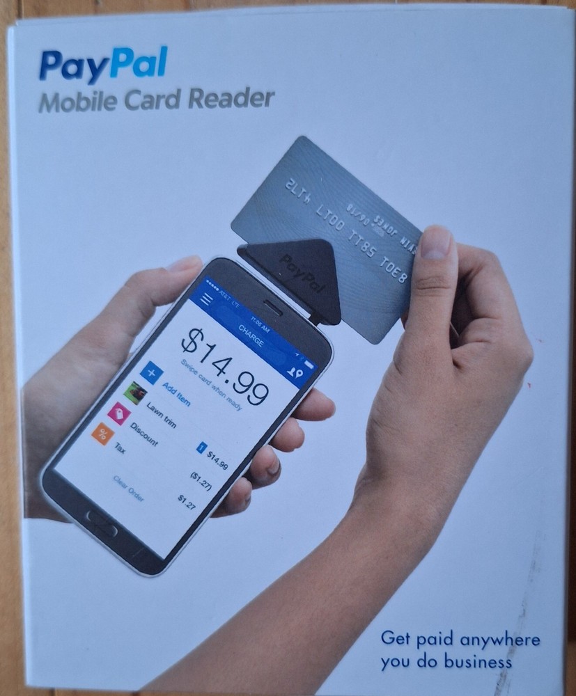 PayPal Mobile Card Reader -Original - Opened Box w Slipcase