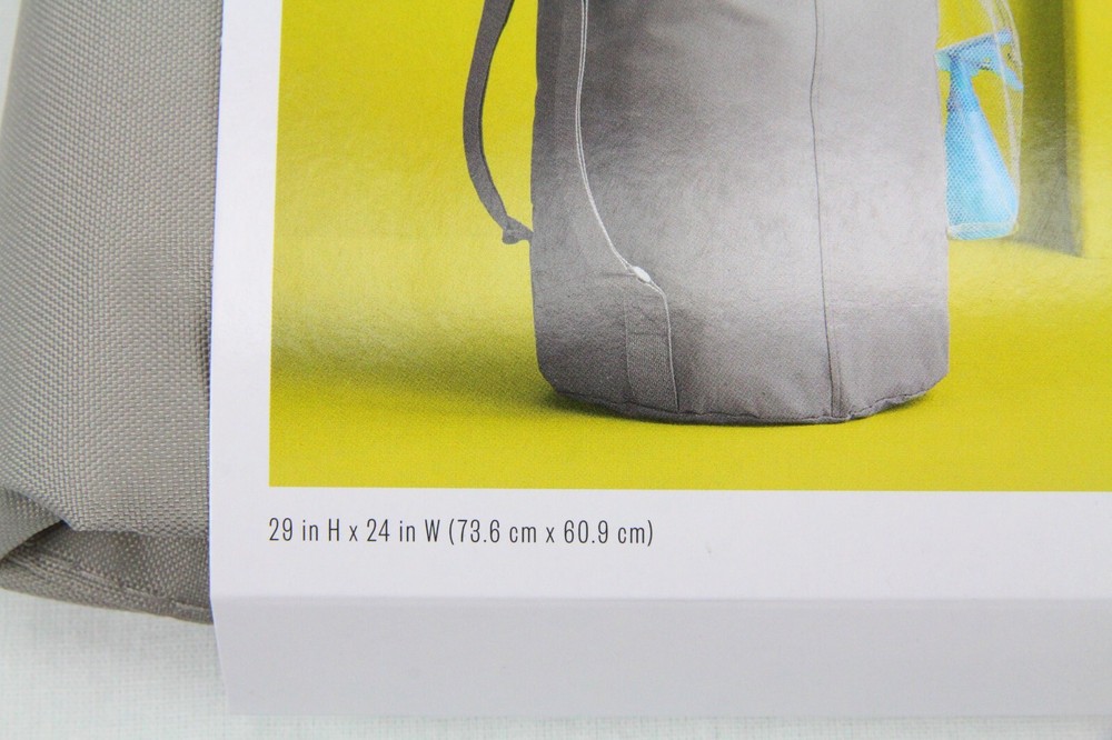 Room Essentials Polyester Backpack Laundry Bag 29 in H x 24 in W