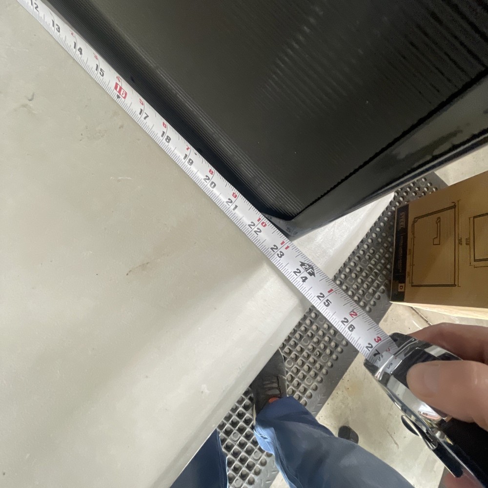 Stanley Extra Large Steel Post Mount Mailbox Black