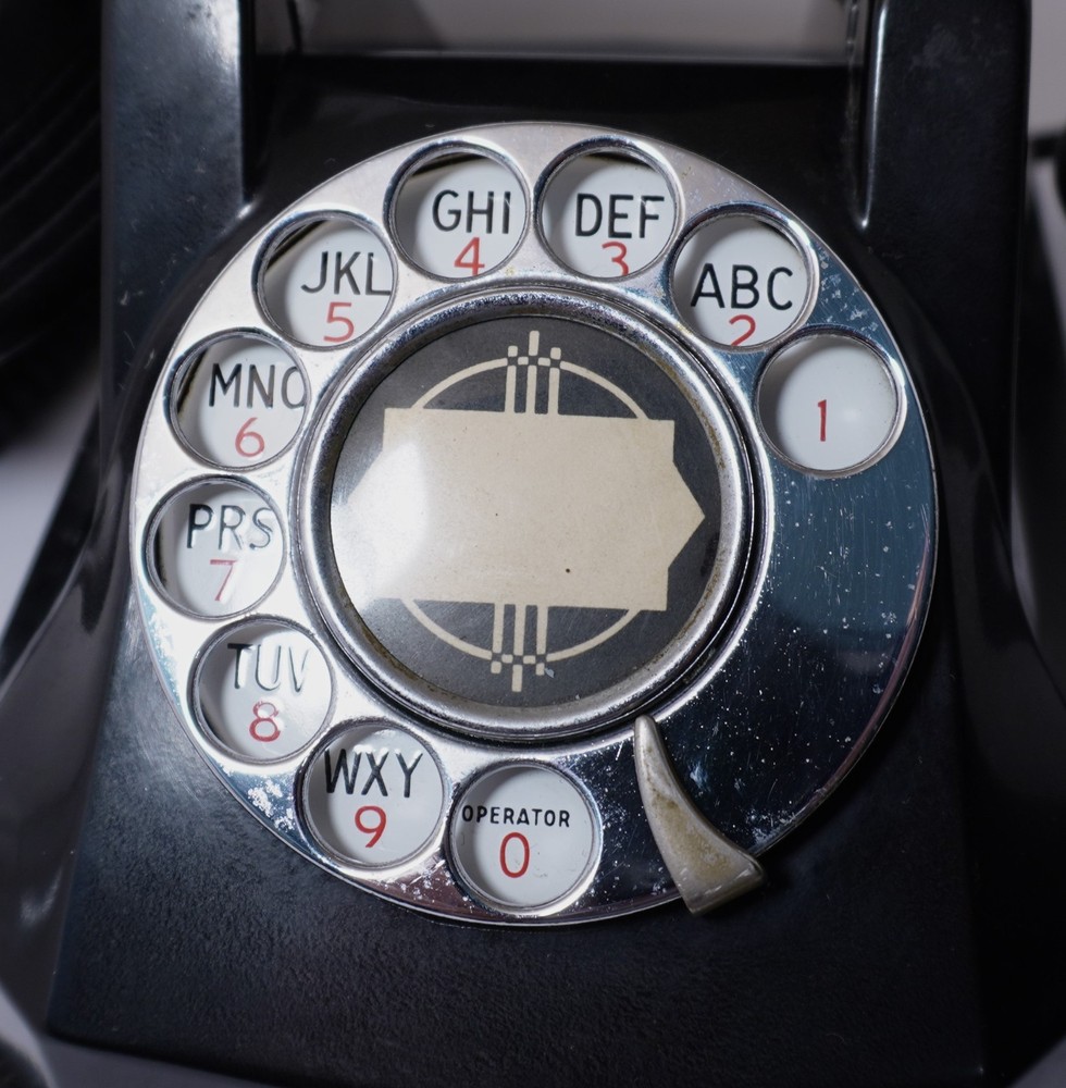 Original AUTOMATIC ELECTRIC BAKELITE A/E 40 Phone in Good Cond. & Tested Working