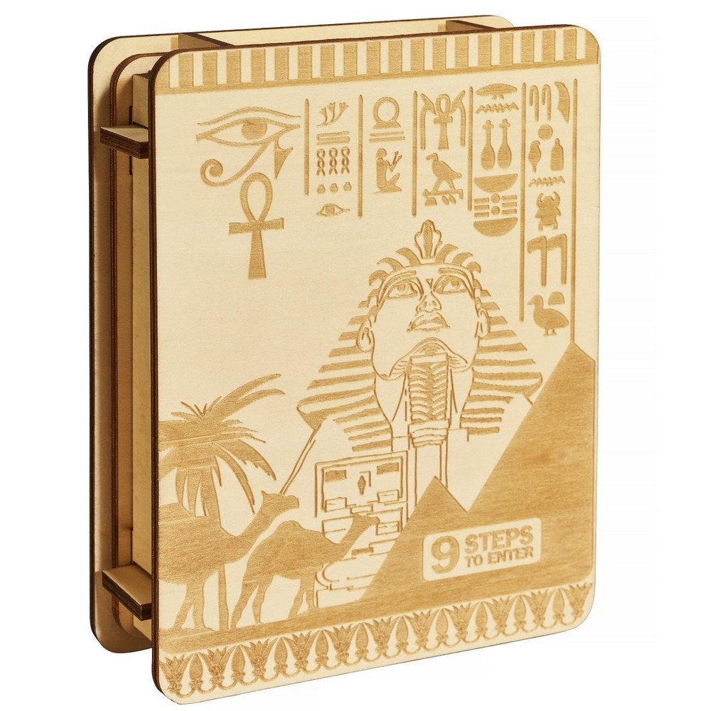 Sphinx Treasure Secret ESCAPE Puzzle Box