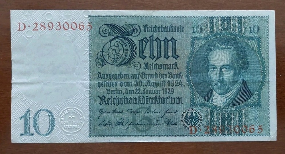 1929 Germany 10 Brands