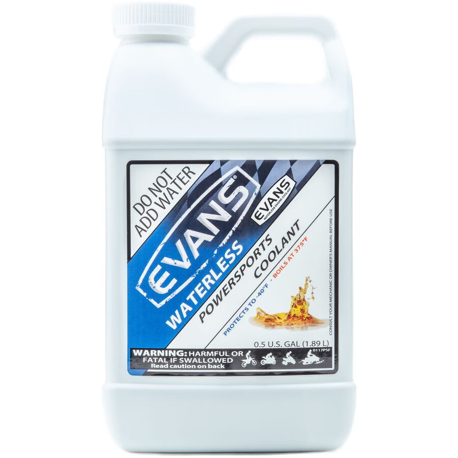 Evans Waterless Powersports Engine Coolant - Half Gallon EC72064